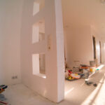 Unfinished flat wall service