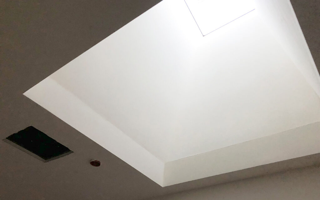 level 5 drywall service on ceiling